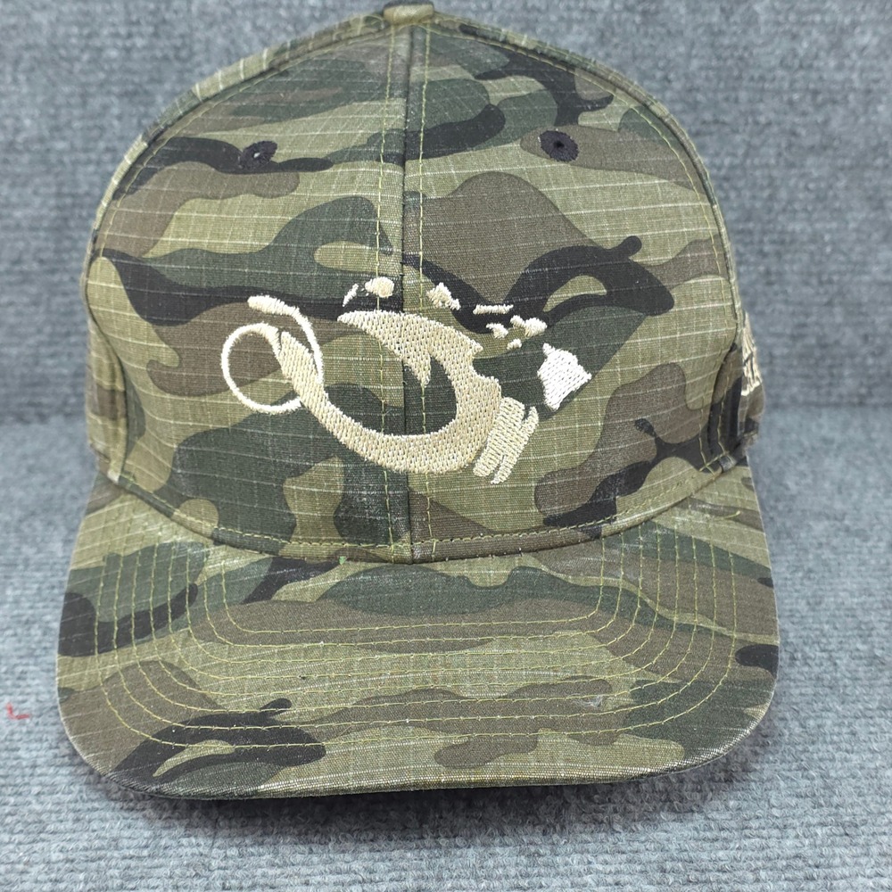 Maui Hawaii Hat Cap Mens Snapback Green‎ Camo Hunting Ripstop Fishing Charters